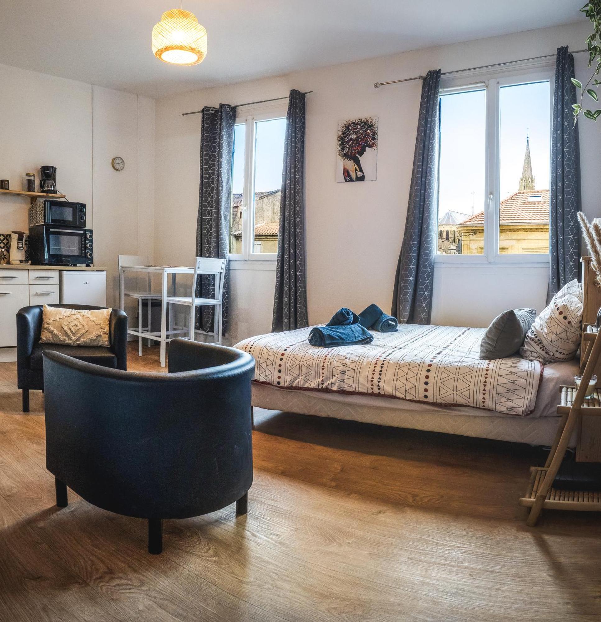Le Petit Chez Vous - T1 Bergerac -2 Pers Apartment Luaran gambar